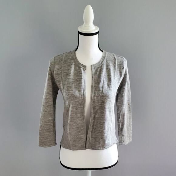 BCBGMaxAzria 100% Wool Open Cardigan Size Small - Picture 1 of 7